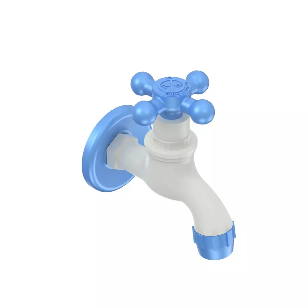 rn-rimjhim-collection-foam-flow-bib-tap-with-flange-ptmt-white-blue-12-inch-15-mm-size-for-kitchen-bathroom-use-rnrim19a32