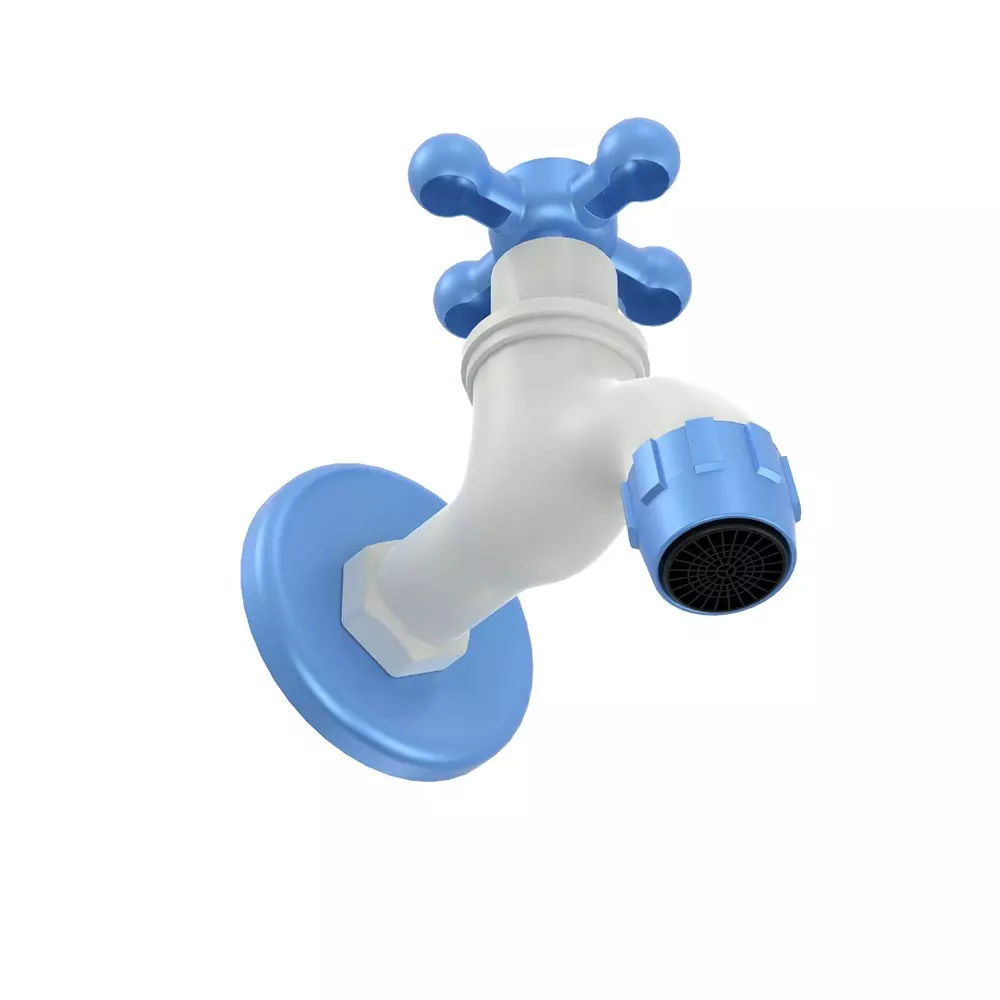 rn-rimjhim-collection-foam-flow-bib-tap-with-flange-ptmt-white-blue-12-inch-15-mm-size-for-kitchen-bathroom-use-rnrim19a32