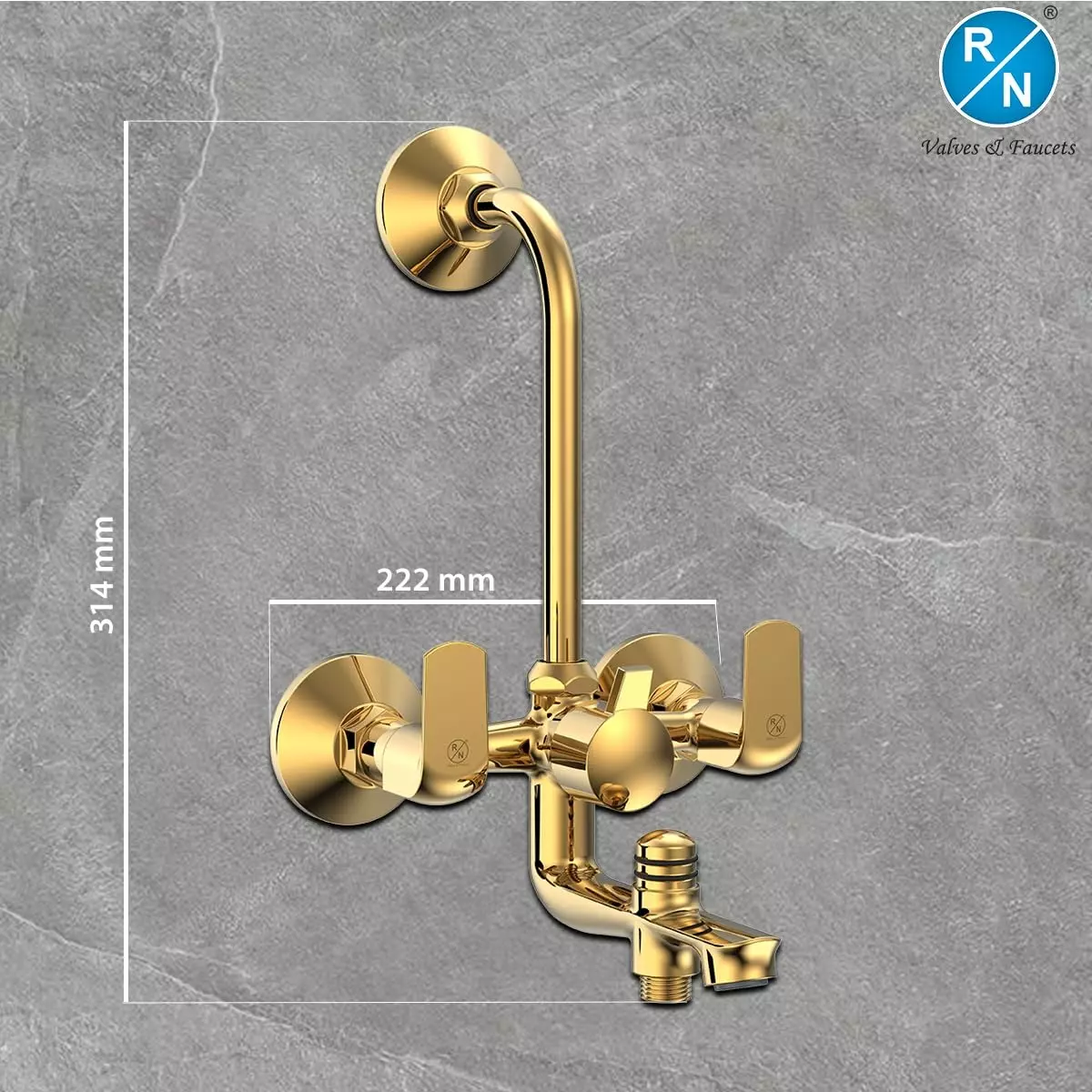 rn-3-in-1-l-bend-wall-mixer-tap-with-provision-hand-shower-golden-wall-mounted-stainless-steel-12-inch-15-mm-size-for-bathroom-toilets-use-rnsop32g20