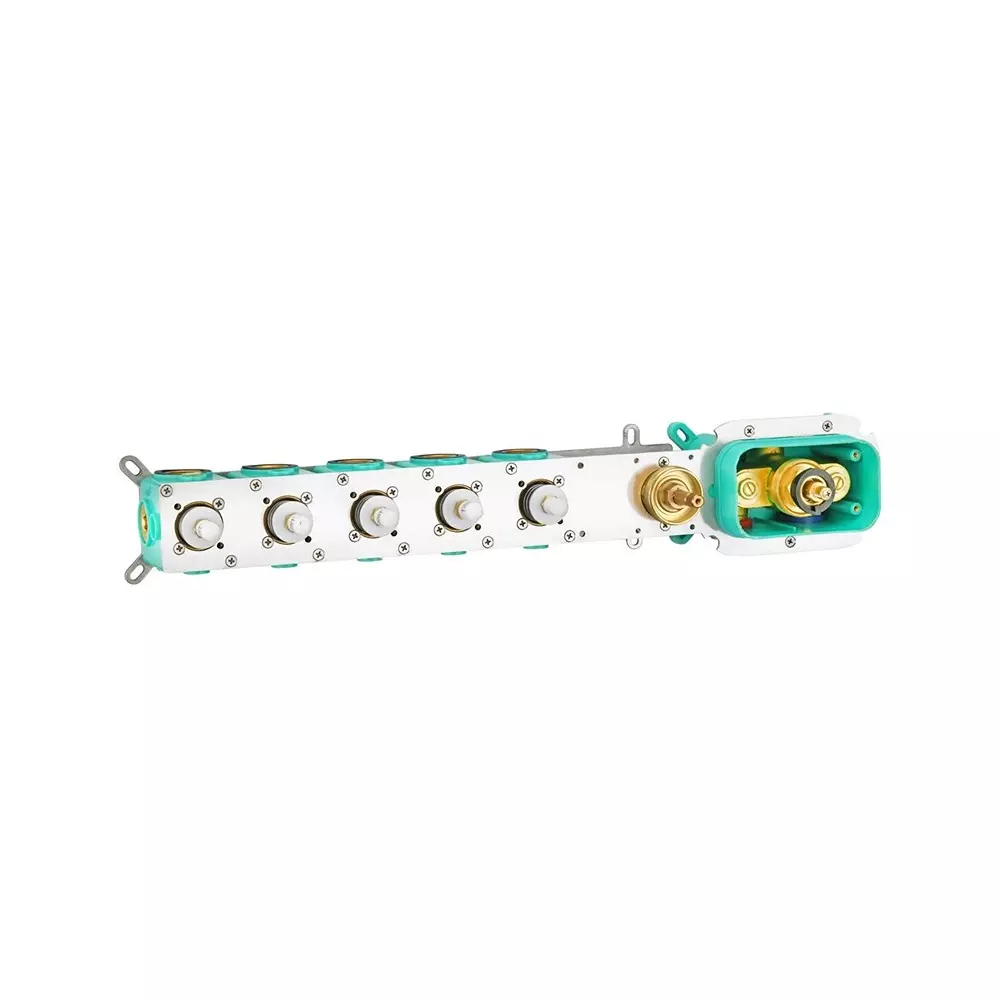 Parryware Harmony Thermostatic Diverter Concealed Body 5-Way Chrome, T5155A1