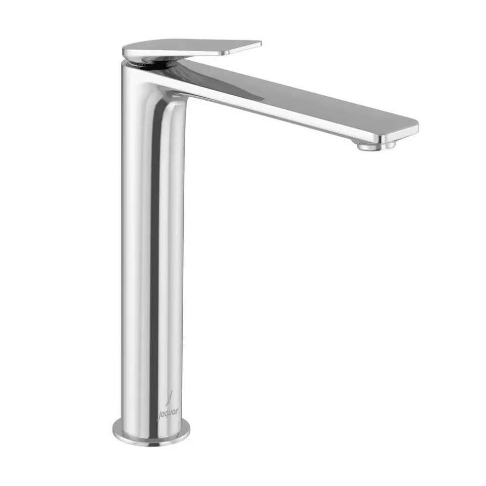 jaquar-laguna-single-lever-tall-body-tap-with-long-braided-hose-base-flange-silver-stainless-steel-for-home-kitchen-bathroom-use-lag-chr-91005bwf