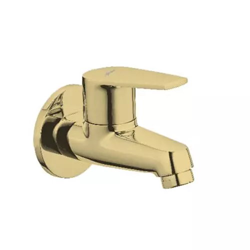 Aquieen Entice Sries Brass Metal Long Body Bib Cock with Wall Flange