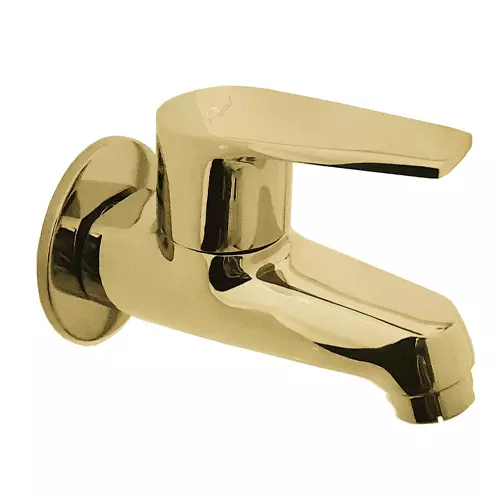 aquieen-entice-gold-brass-long-body-bib-cock-with-wall-flange-aqn-323
