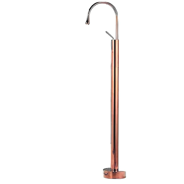 Aquieen Drop Rose Gold Brass & Copper Basin Mixer Tap, AQN 471