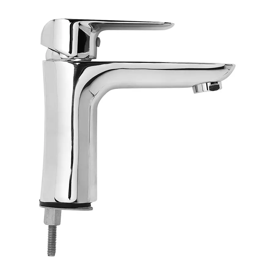 Hindware Fluid Basin Mixer Tap Brass Chrome Finish Silver, F400009