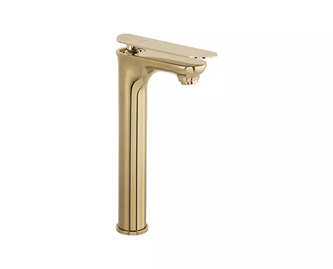 CERA Brooklyn Single Lever Table Mount Basin Mixer Antique Brass, F1018452BA