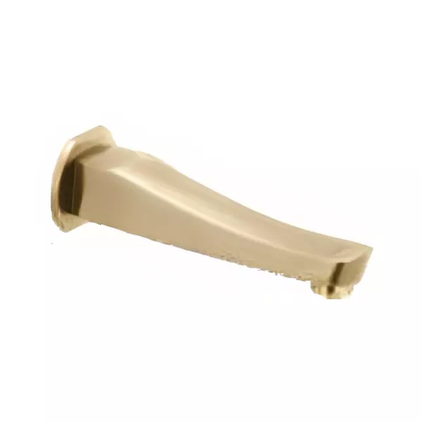 CERA Perla Single Lever Bath Tub Spout with Wall Flange Antique Brass, F1012661BA