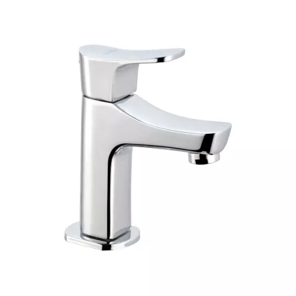CERA Perla Single Lever Quarter Turn Table Mount Pillar Cock with Aerator
