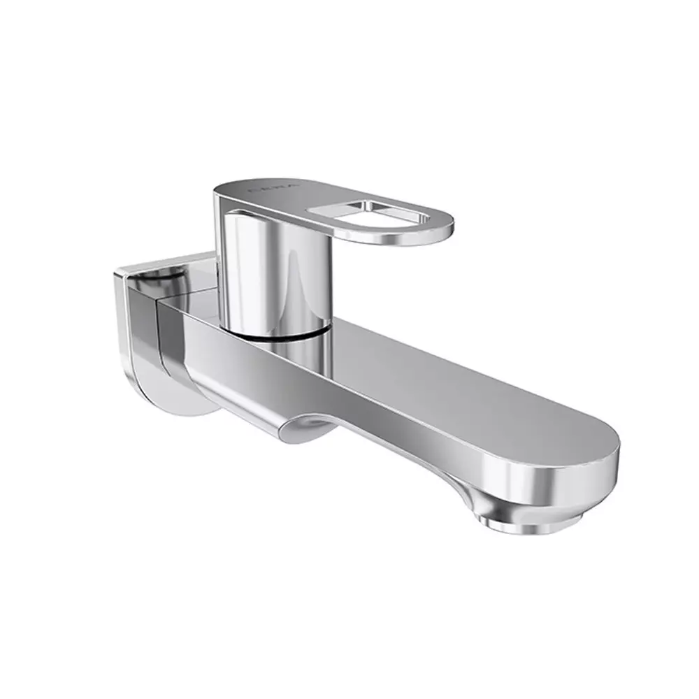 Cera Elante Bib Cock With Wall Flange and Aerator, F1022151