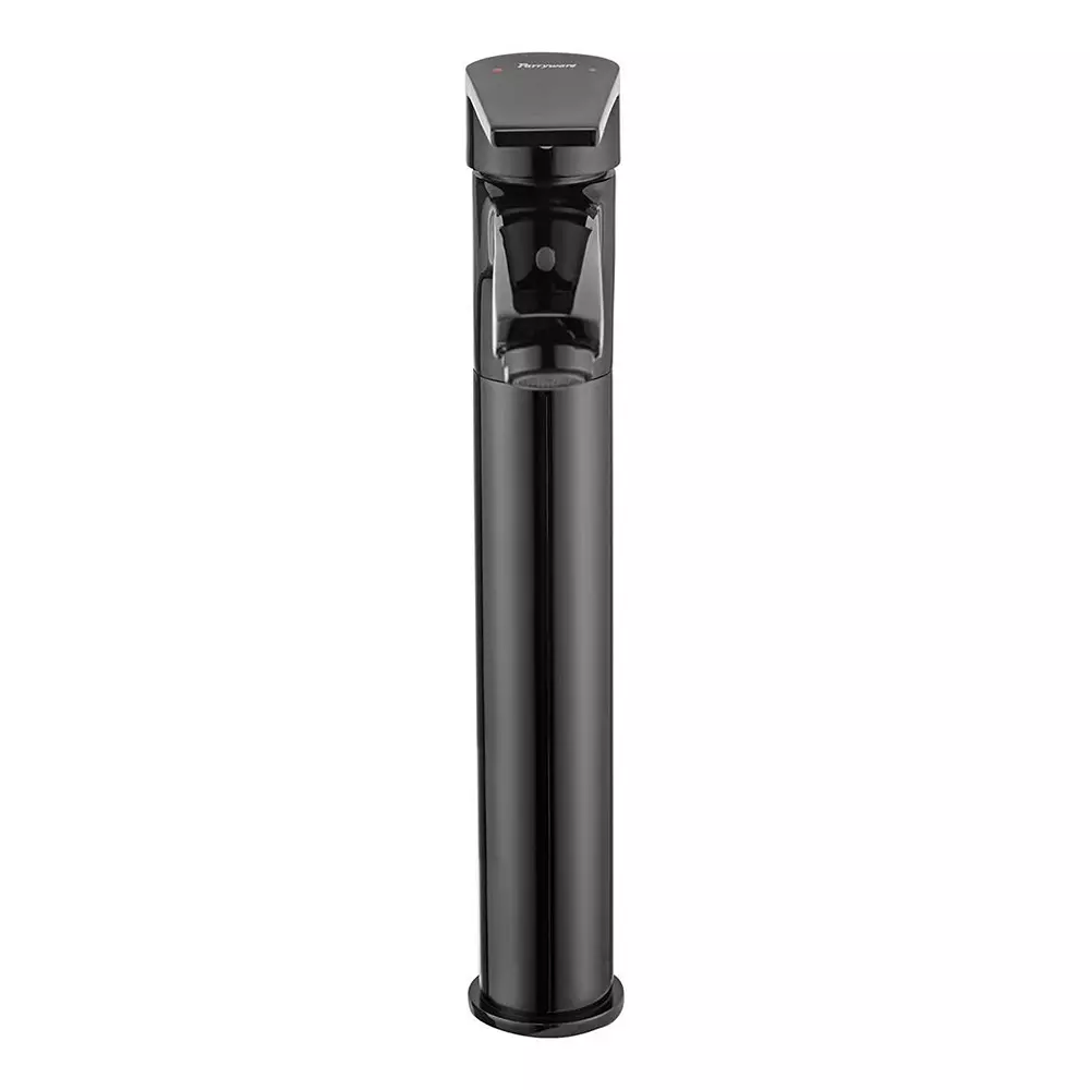 Parryware Tall Body Basin Mixer Praseo Shiny Black Chrome Finish, G5846A5