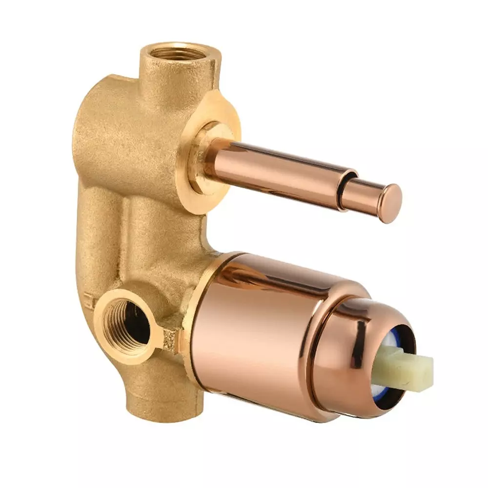 Parryware Ultra High Flow Concealed Diverter Body Deep Rose Gold Chrome Finish, G4888A4