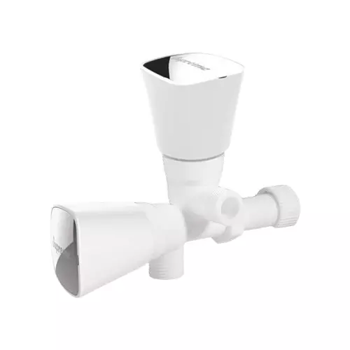 SUPREME Crown Series 2-Way Right Angle Stop Tap Quarter Turn Plastic