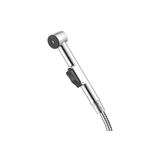 SUPREME Sleek Faucet Set Plastic Chrome Finish, Silver