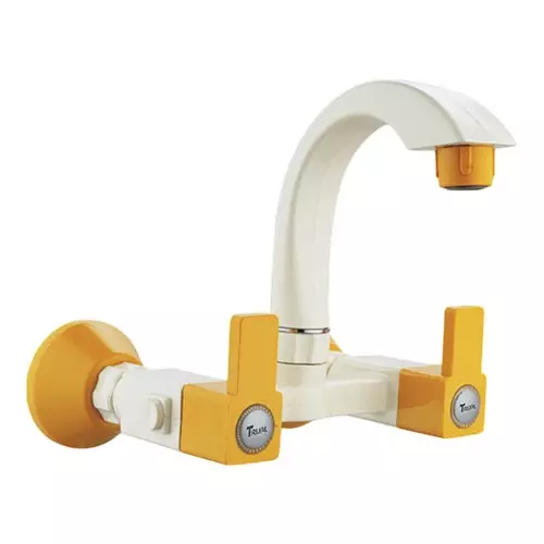 TRIJAL Firoza Plus Sink Mixer With Flange 20 mm Spindle & 15 mm Thread, FIP-113