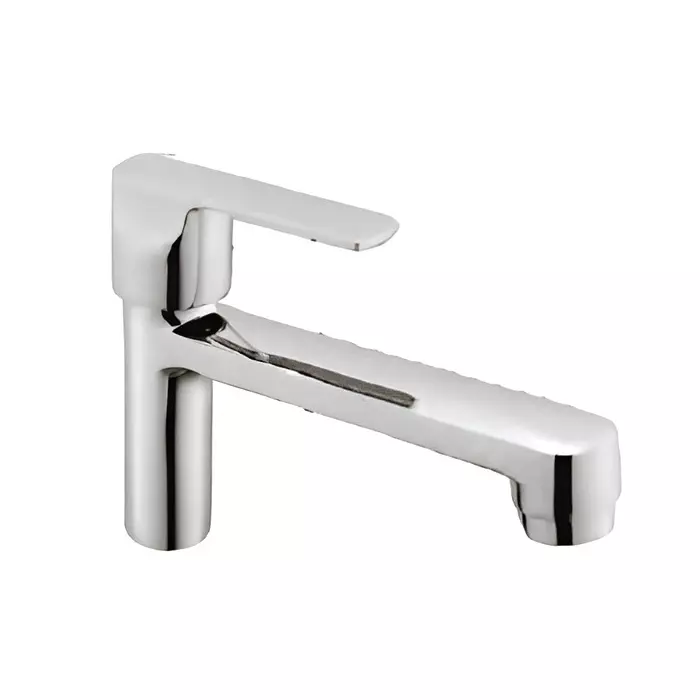 Somany Pillar Cock Long Neck Signature Collection Primus Series Chrome Finish Deck Mount, 272211440101