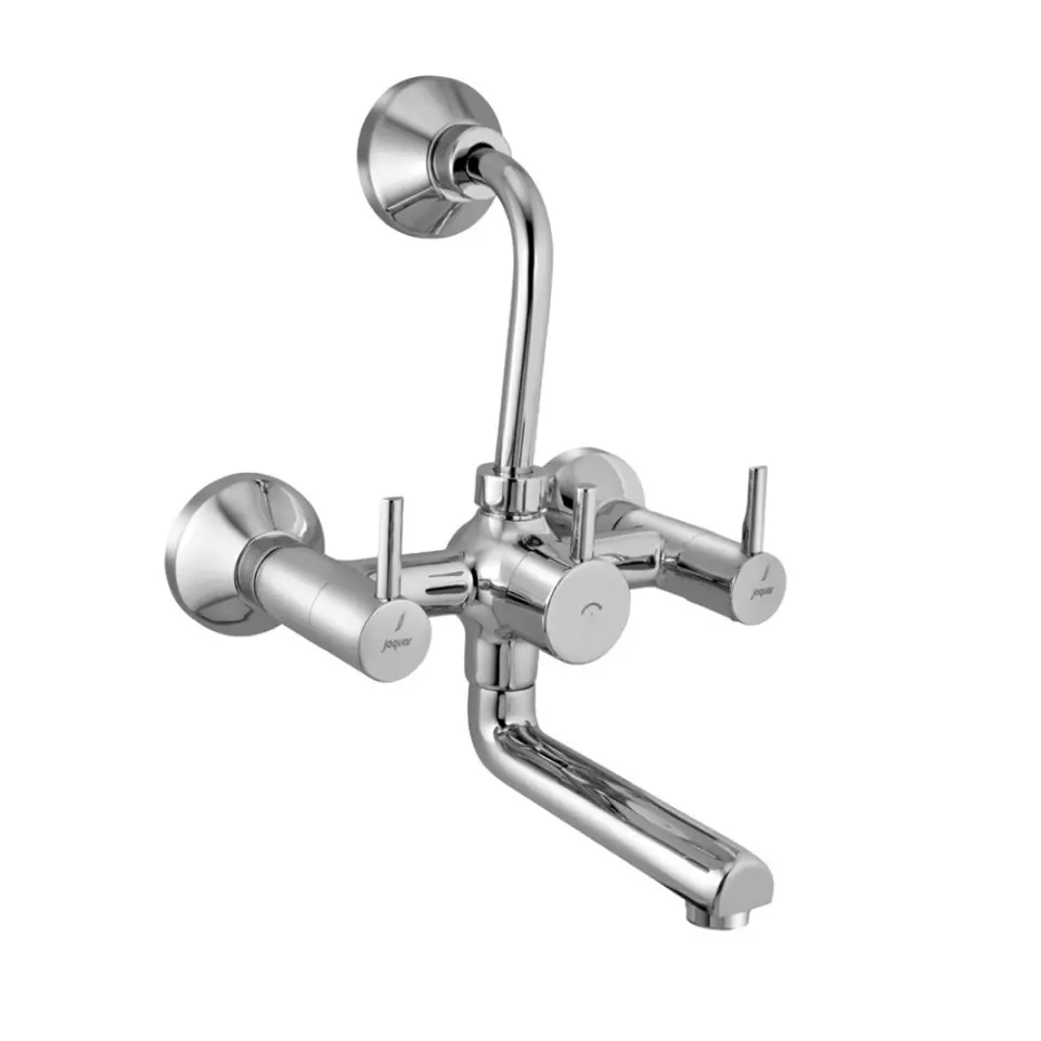 Jaquar Wall Mixer with Provision for Overhead Shower Florentine Prime Series Chrome Finish, FLP-5273PM