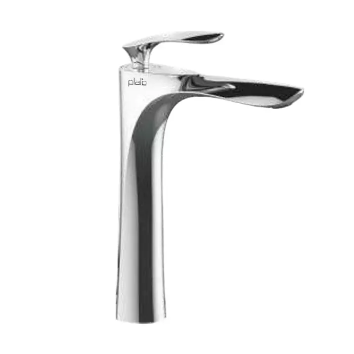 PLATO NATURE PREMIUM Tall Body Single Lever Basin Mixer Silver, NT 111