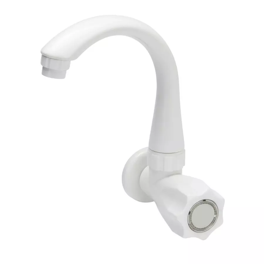 FITVIT Sink Cock 1/2 inch (12.7 mm) PP Plastic