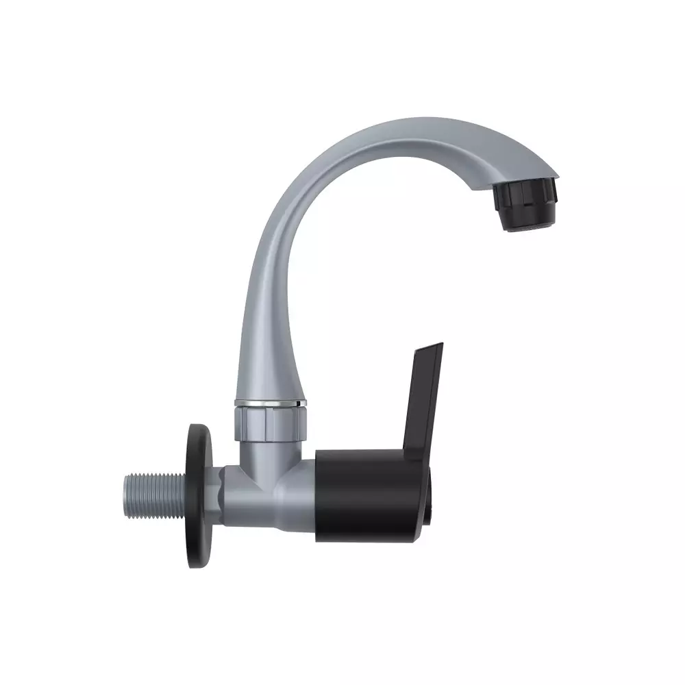 rn-mini-sink-tap-with-flange-wall-mounted-ptmt-metallic-grey-black-12-inch-15-mm-size-for-kitchen-bathroom-use-rnwin09b23