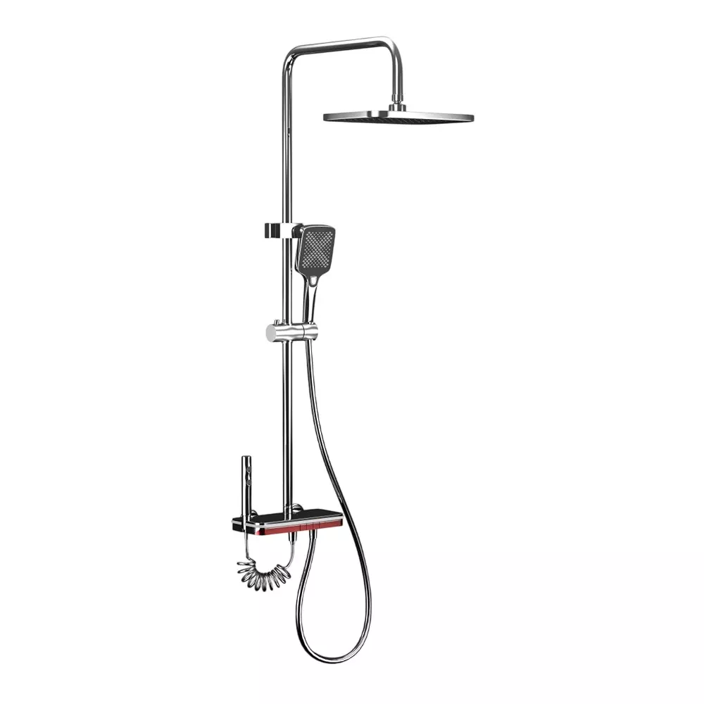 RN Exposed Shower Set Mixer Chrome Plated Wall Mounted, RN3095EXSH