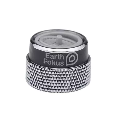 EARTH FOKUS Ac Dual-Mode Faucet Aerator Flip Switch Universal Thread Polished 4.5 L/min Flow Rate Food-Grade POM Polymer Use, WF-ED-FF-045-AC-P2 (Pack of 2 Pcs)