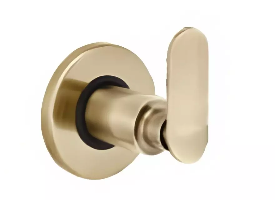 CERA Brooklyn Single Lever Stop Cock for 20 mm Pipe Line with Inner Head Antique Brass, F1018351BA