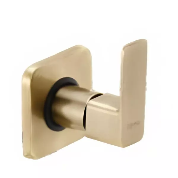 CERA Ruby Single Lever Stop Cock Antique Brass for 15 mm Pipe Line with Inner Head, F1005351BA