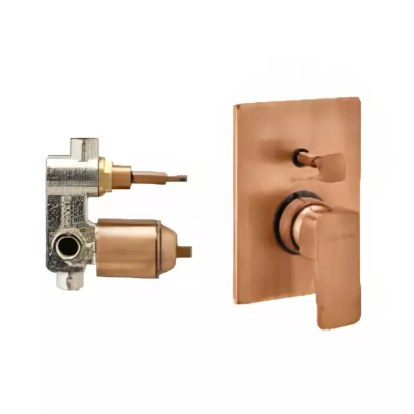 CERA Ruby High Flow Concealed Diverter Antique Copper, F1005721AC + F4030101AC (Set of 2 Pcs)