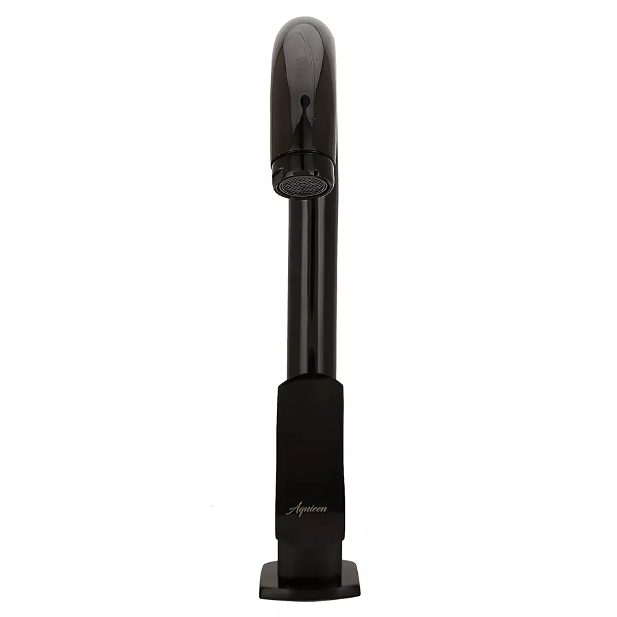 Aquieen Zura Basin Tap Brass & Copper Chrome Finish Metallic Black, AQN 970