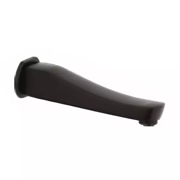 CERA Perla Single Lever Bath Tub Spout with Wall Flange Matte Black, F1012661BM