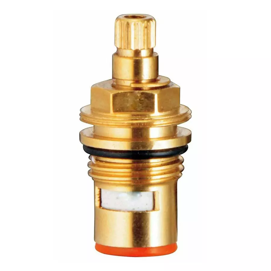 Fastgear Sink Tap Brass & Steel Chrome Finish Silver, FG961 (Pack of 2)