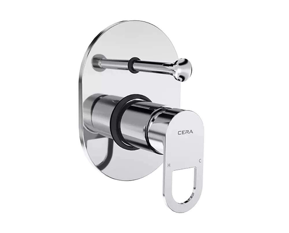 Cera Elante 5-Way Single Lever Concealed Diverter Exposed Part (F1022711) and Concealed Part (F4020101) Set