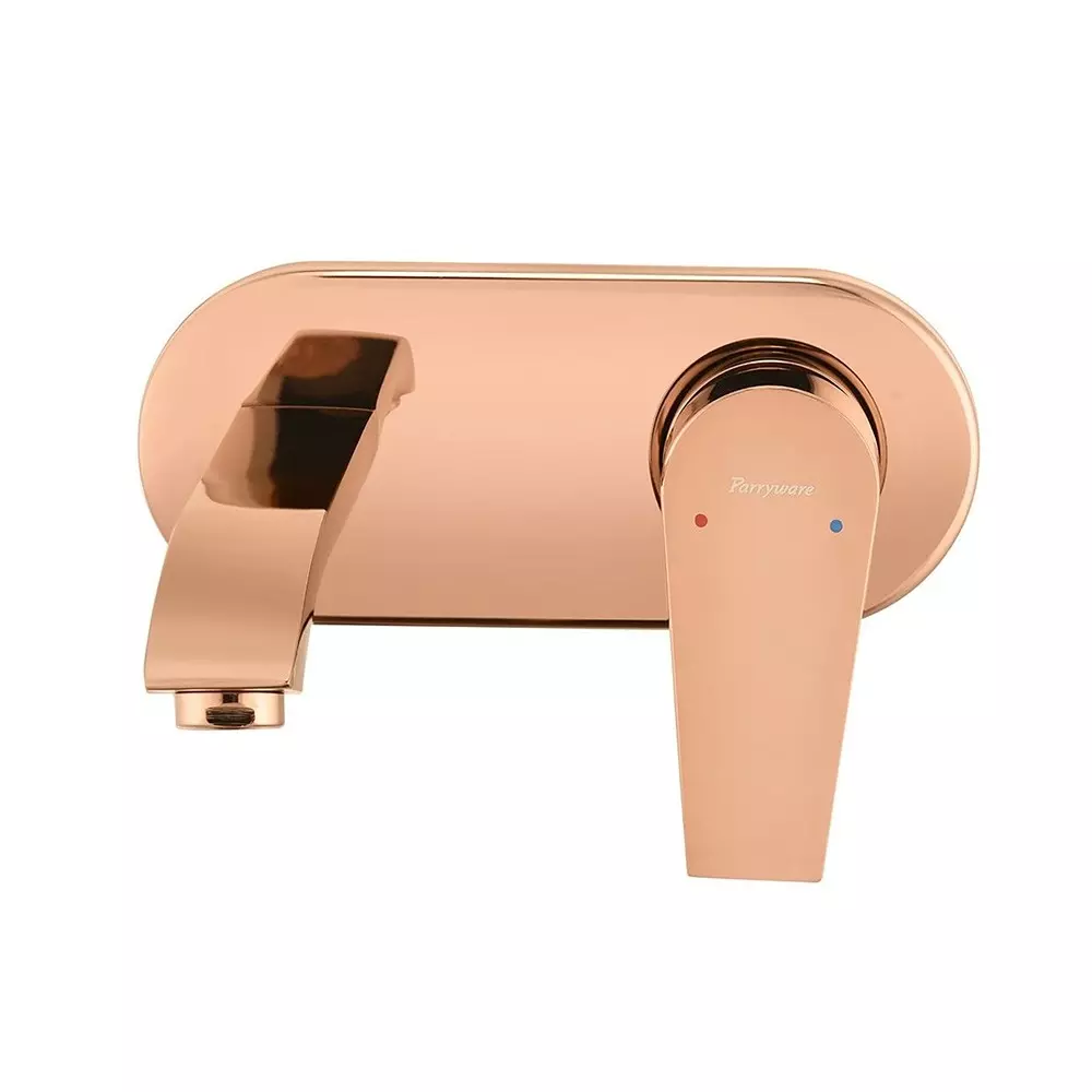 Parryware Basin Mixer Praseo Deep Rose Gold Chrome Finish, G5876A4