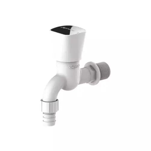 SUPREME Crown Series Washing Machine Tap Quarter Turn Plastic, Milky White