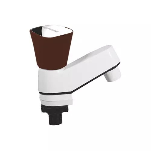SUPREME Crown Series Pillar Tap Quarter Turn Plastic, Brown