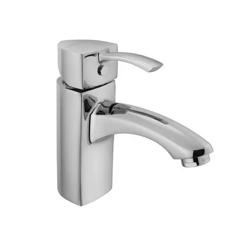 Somany Single Lever Basin Mixer French Collection Arizona Series Chrome Finish Metal Body Deck Mount, 272111400011