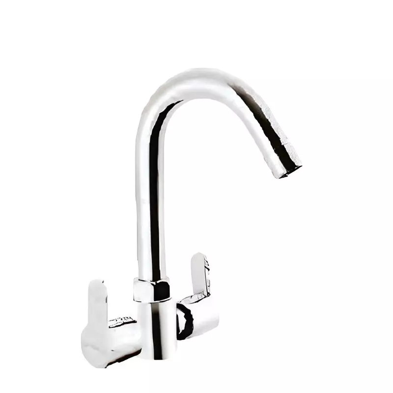 Somany Centre Hole Basin Mixer Signature Collection Hemel Series Chrome Finish Metal Body Deck Mount, 272201250051