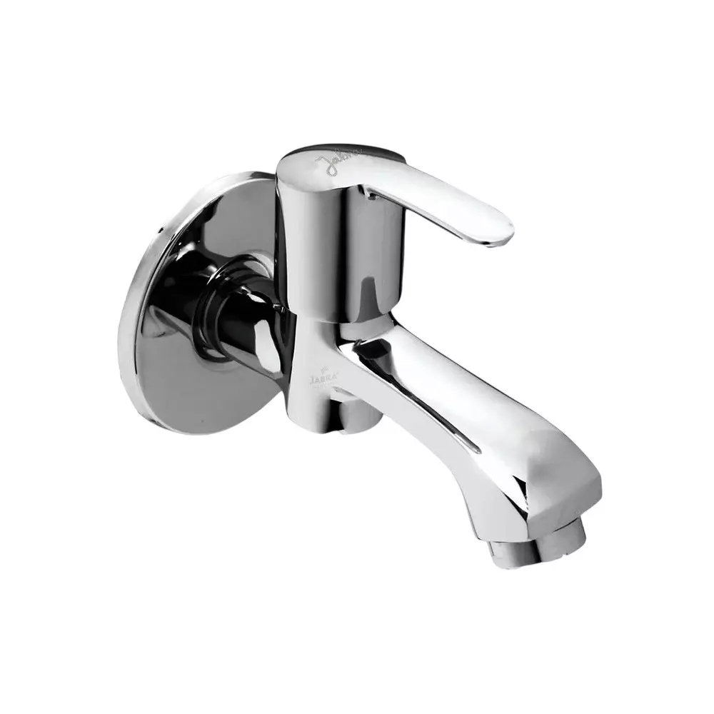 Jabra Bib Cock Aqua Series Brass Chrome Finish Wall Mount Silver
