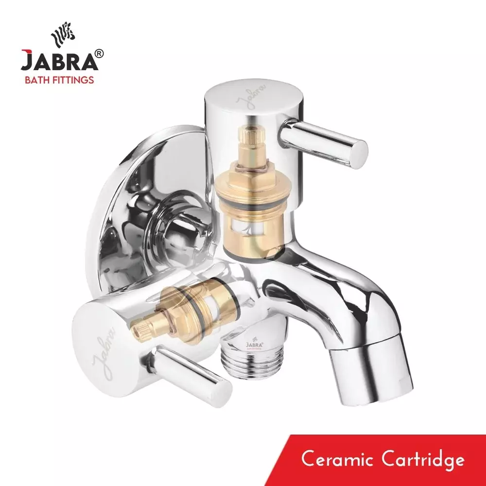 jabra-2-in-1-bib-cock-flora-series-brass-chrome-finish-wall-mount-silver