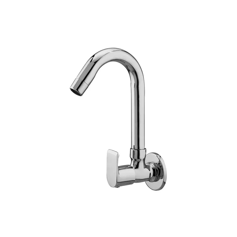 PLATO PASSION Series Sink Cock Swivel Spout Silver, PN-009 EL