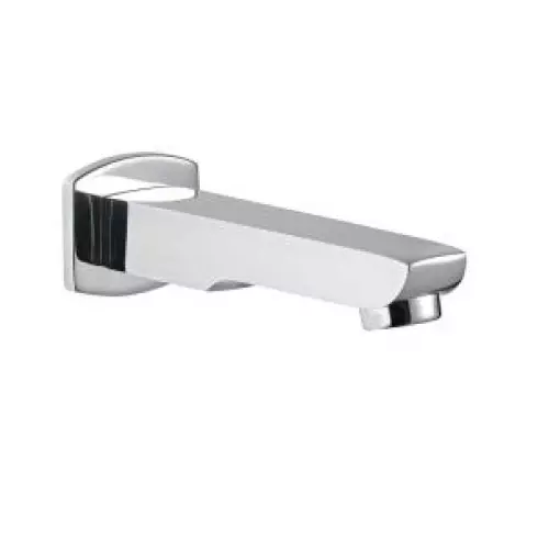 CASLLA Bath Tub Spout with Wall Flange Contana Series Brass Chrome Finish Silver, CTA-CHR-852307
