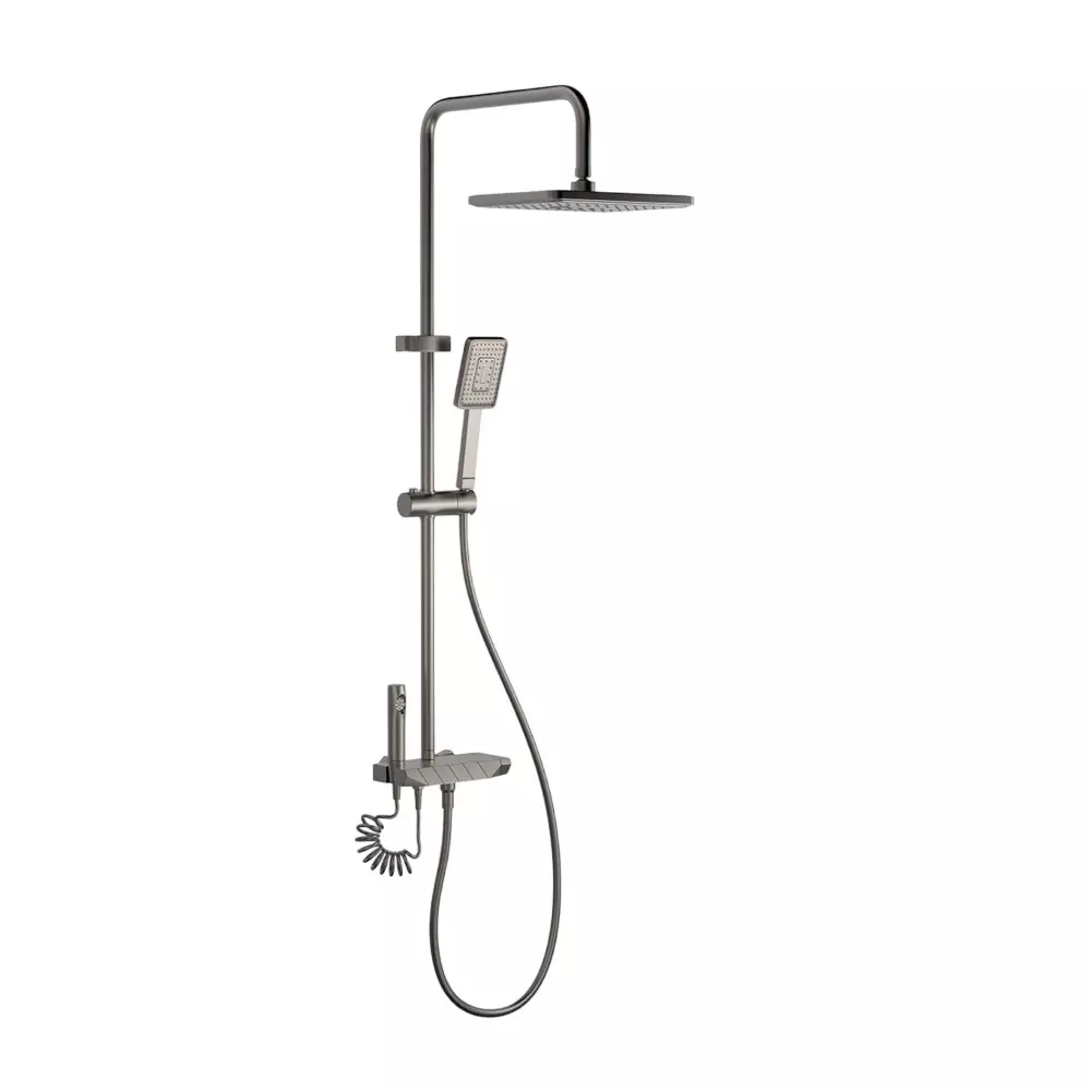 RN Exposed Shower Set Mixer Chrome Plated Wall Mounted, RN3090EXSH