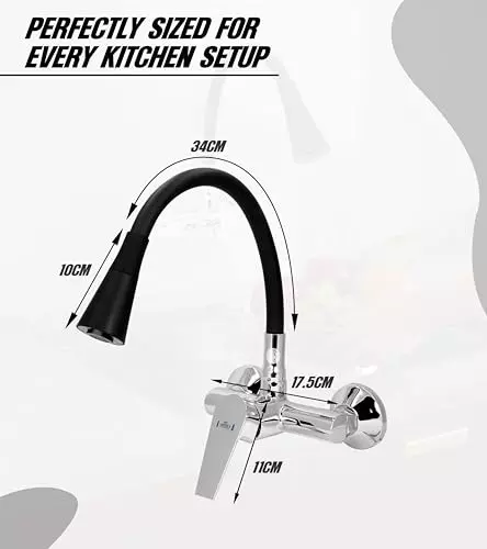 ar5h-single-lever-sink-mixer-brass-wall-mounted-chrome-finish-with-flexible-dual-flow-spout-black-silver