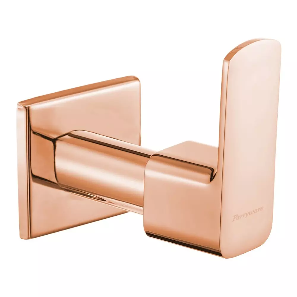 Parryware Quattro Concealed Stop Tap Upper Trim Wall Mount 15 mm Size Rose Gold, T2311A4