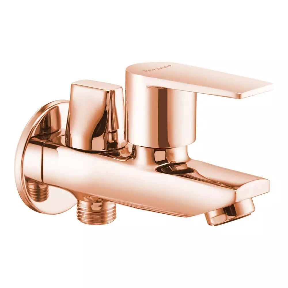 Parryware Praseo Two-Way Bib Tap Wall Mount Deep Rose Gold, G5834A4