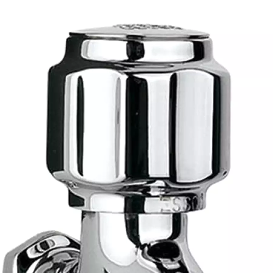 Essco by Jaquar DLX-CHR-511KN Stainless Steel Wall Mounted Silver Chrome Finish Bib Cock