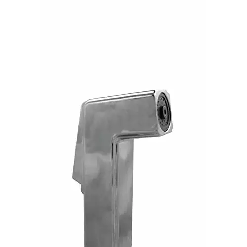 ELEGANT CASA Health Faucet (Handheld Bidet) Ludo Type ABS Body & Stainless Steel 1 m Hose Chrome Finish