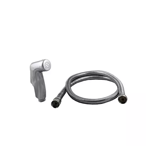 ELEGANT CASA Health Faucet (Handheld Bidet) Brezza Type ABS Body & Stainless Steel 1.5 m Hose Chrome Finish