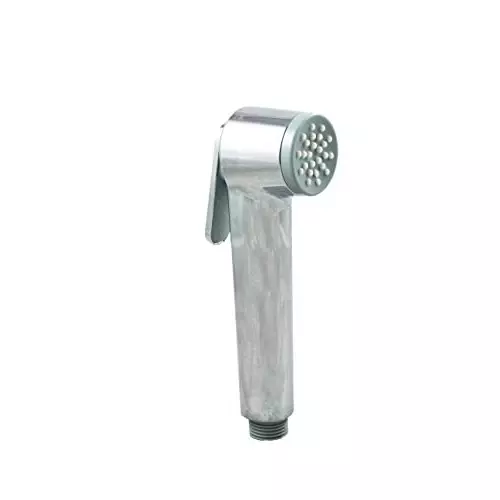ELEGANT CASA Health Faucet (Handheld Bidet) Grohe Type ABS Body & Stainless Steel 1.5 m Hose Chrome Finish