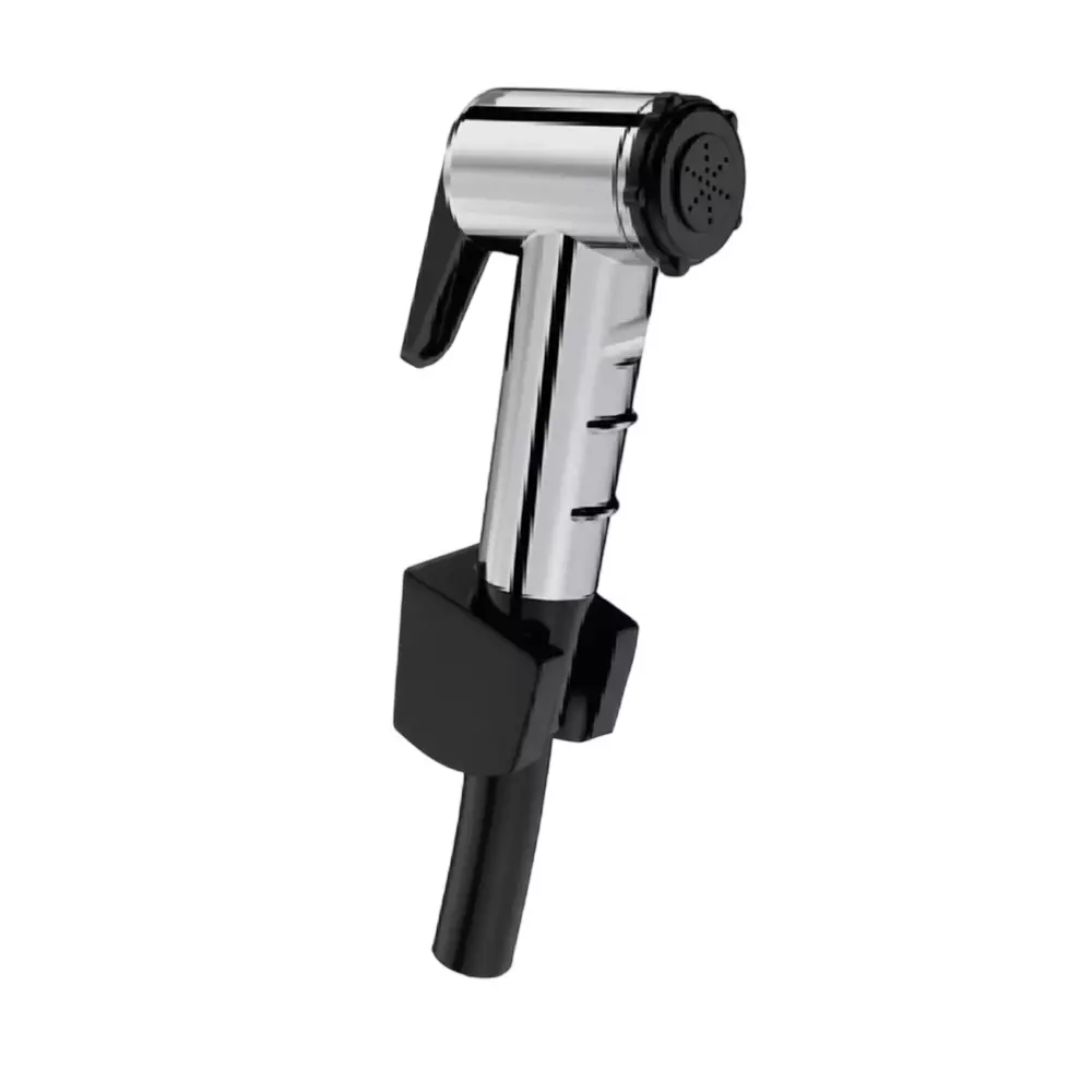RN Health Faucet Body Only Chrome Plated ABS Wall Mounted, Black & Chrome (Article No. 5770)